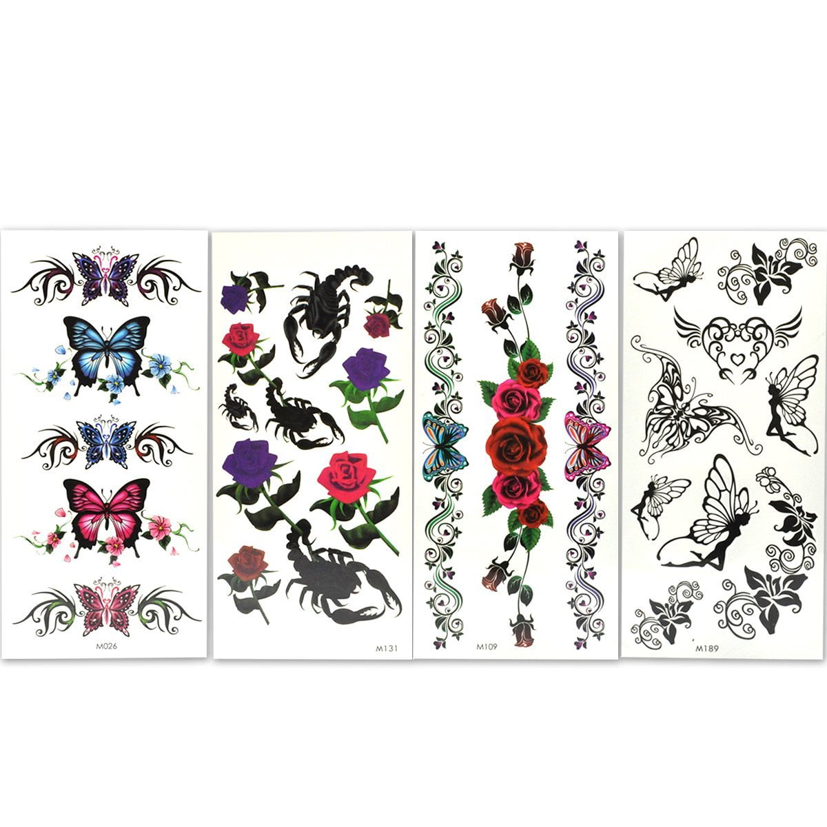 12 Sheets Temporary Tattoos For Women, Large Flower Fake Tattoos That Look  Real And Last Long, Butterfly Body Markers Waterproof Tattoo Stickers For  Adult - Beauty & Health - Temu