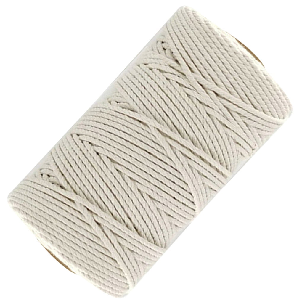 3mm 4mm 5mm 6mm Macrame Twisted String Cotton Cord For Handmade Natural  Beige Cords DIY Home