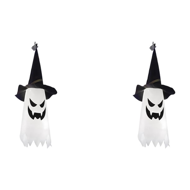 Sombreros Fantasmas Bruja Colgantes Iluminados Con Brillantes Halloween (Estilo B)