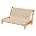 thumbnail image 4 of Bunblic 2 in 1 Cat Sisal Scratcher Lounge Couch Furniture Protector Comfortable for Grinding Claw Reusable Breathable Multifunctional Size S, 4 of 8
