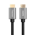 thumbnail image 4 of Insten 15 feet HDMI to HDMI Cable Male to Male Long Cord 8K 60Hz, 2.1 Version, 48Gbps, Gold Connectors, Nylon Braided, Black, 4 of 8