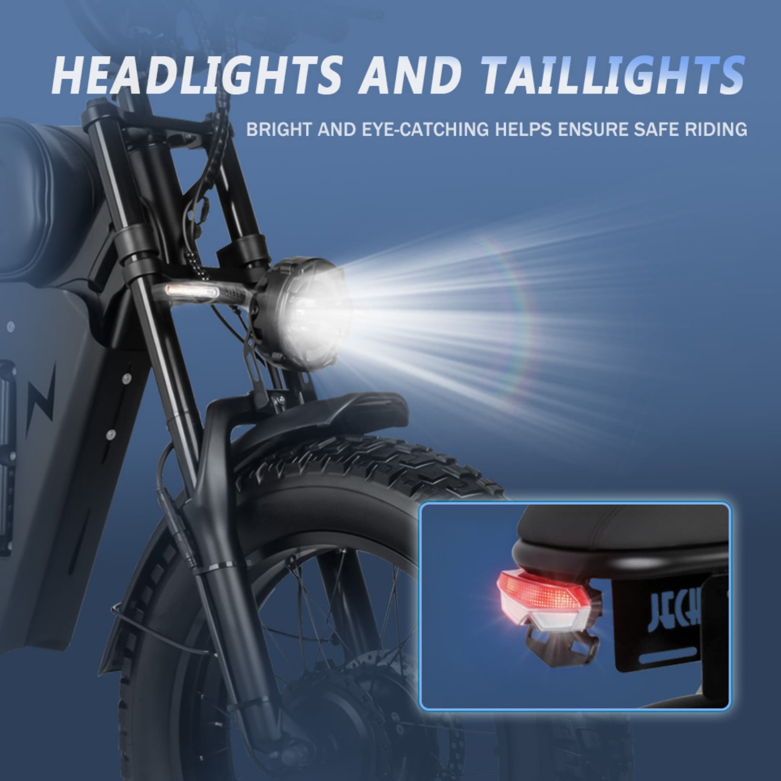 Cheevalry GT20 3000W Electric Dirt Bike, 60V 43AH, 20" x 4.5" Tires, 37MPH Speed, Off-Road Motorcycle
