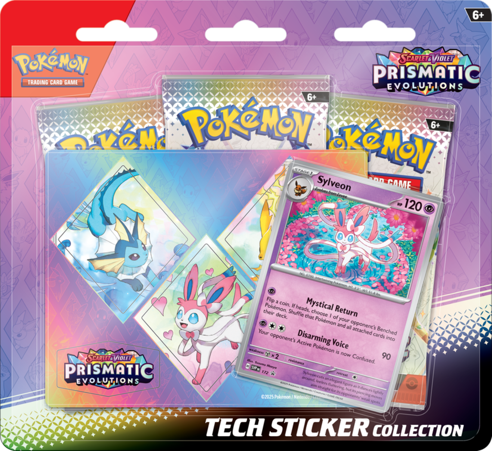 Prismatic Evolutions アクセサリーポーチセット Pokemon Trading Card Game Scarlet & Violet Prismatic