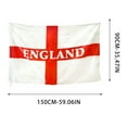 thumbnail image 3 of HomeKingdee England Flags for Outside English Flag Outdoor Vivid Color Fade Resistant Double Stitched England flag with Brass Grommets, 3 of 5