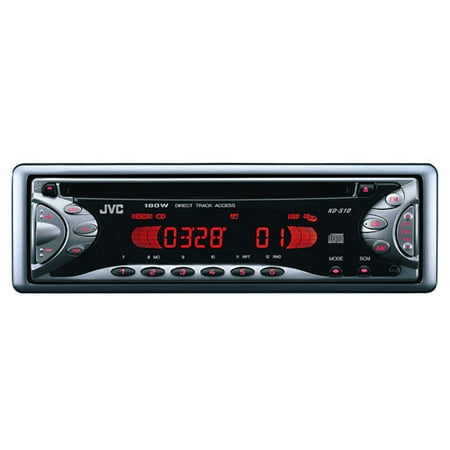 JVC Car CD Receiver With Detachable Face Plate, KDS10