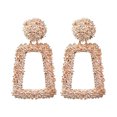 thumbnail image 1 of PVCS Boucles d'Oreilles Mode pour Femmes en Alliage Géométrique Ajouré, 1 of 4