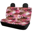 thumbnail image 2 of Uourmeti Pink Abstract Car Seat Covers 3 Pack Car Seat Covers Full Set Comfortable Driving Easy to Install Suitable for Trucks Cars, 2 of 10