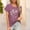 Red, variant on Women's Tops Under $10 Free Shipping Summer Tunic Tops Short Sleeve Solid Color Loose Round Neck Tees Shirts