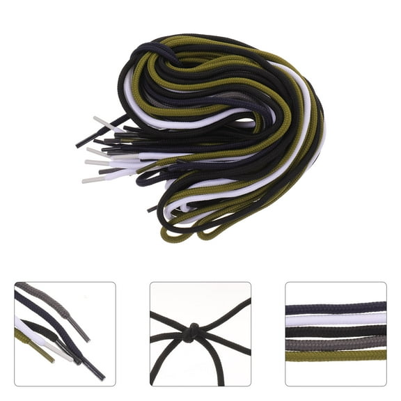 Raindrops work boot shoe laces Shoe Laces Dark Gray 10 Pairs