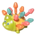 thumbnail image 2 of Juguetes de dinosaurio de motor fino Montessori Juguetes de dinosaurio insertados Entrenamiento de concentración de bebé Aprendizaje Juguete sensorial Zulema Juguetes de dinosaurios, 2 of 8