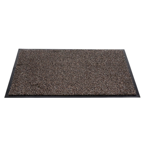 Sentry Barrington Cotton Washable Mat 16 x 24'' Dark Brown