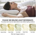 thumbnail image 5 of Juego de 2 fundas de almohada gris oscuro, funda de almohada de cama con tejido de satén suave de algodón lavado, 5 of 5