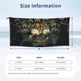 thumbnail image 7 of The Cuphead Show Microfiber Oversized Lightweight Beach Towel 31.5"x63" Sand Free Large Towels Travel Swim Pool Yoga Gym Camping for Adults Women Men Beach Essentials Accessories Vacation Gift, 7 of 7
