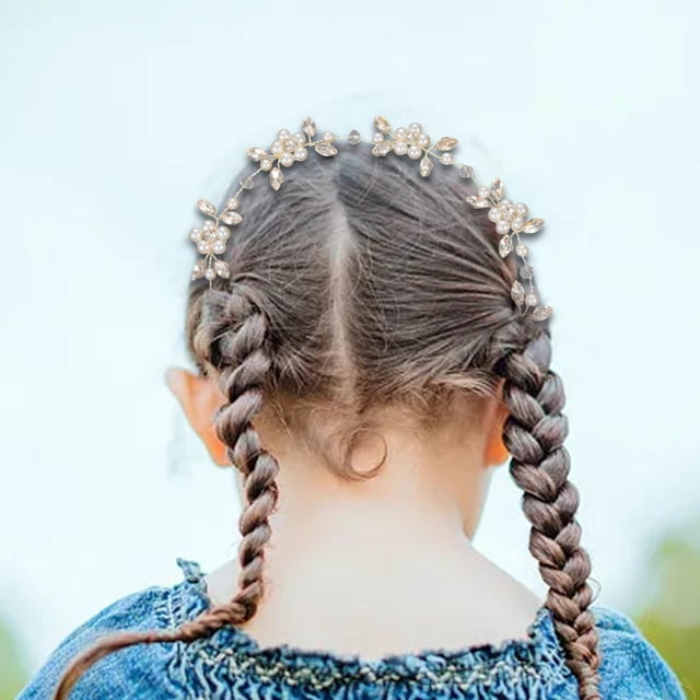 Diadema de boda Aro para el cabello Fernando Elegante para niña y mujer Tocado de boda Plata