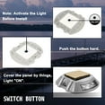 thumbnail image 5 of VEVOR Solar Driveway Dock Light Set Die‑Cast Aluminum 16‑Pack White, 5 of 9