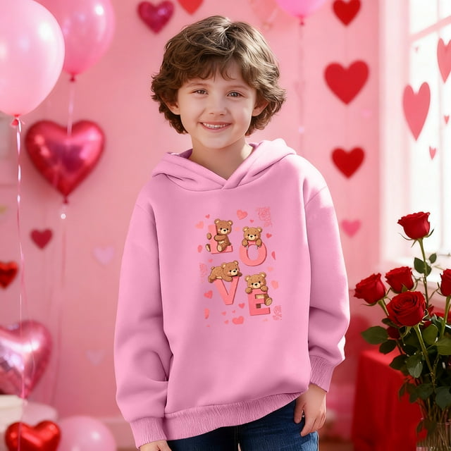 TaTaai Valentines Sweatshirt Women Gnomes Shirts Love Heart Sweater Crewneck Long Sleeve Pullover Tops Gift