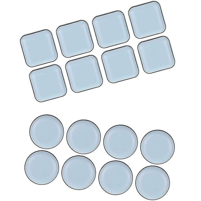 16 deslizadores para muebles, adhesivo de teflón, protector de teflón, deslizador de teflón para mover muebles pesados fácilmente, utilizado en sillas, sofás, escritorios, mesas, brazos