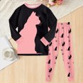 thumbnail image 2 of Gerichy Toddler Baby Girl Fall Winter Clothes Long Sleeved Pullover Shirt + Pants 2Pcs Casual Dailywear & Loungewear Outfits Set for Kids 2T-9T, 2 of 7