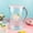 Pink, variant on ZROBM Pitcher with Lid, Pitchers for Beverages, Pitcher with Spout, Pitchers for Beverages with Lid, Water Pitcher, Drink Pitcher, Beverage Pitcher, 1.8L, Plastic