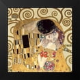 thumbnail image 2 of Klimt, Gustav 15x15 Black Modern Framed Museum Art Print Titled - The Kiss, 2 of 5