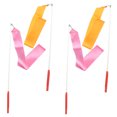 thumbnail image 4 of FUTUREORYY 4pcs Ribbon Dancer Wand for Marching Band Training Sessions Gymnastics, 4 of 8