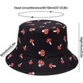 thumbnail image 4 of Sombrero de pescador reversible Bobs Hat, sombrero de sol para pescar para mujeres y niñas, 4 of 5