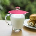 thumbnail image 4 of Less Than 5 Electrical Tools Silicone Diamond Cup-Cover Creative Diamond Cup-Cover Hot Cup Lids, 4 of 5