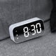 thumbnail image 4 of Reloj de Alarma Digital Led Reloj de Alarma Electrónico Espejo Reloj Estudiante Plug-In Pequeño Reloj de Alarma Reloj Digital Controlado Por Voz Reloj Controlado Por Temperatura Reloj Digital Pantalla, 4 of 5