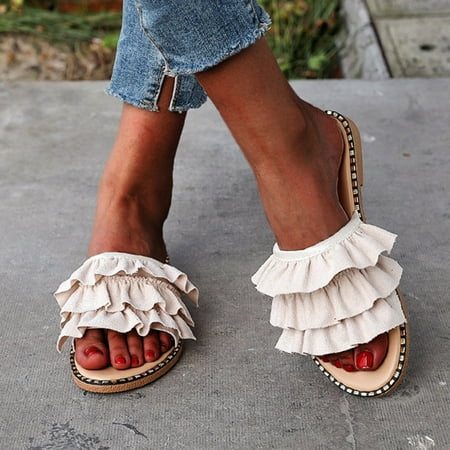 

Fashion Women s Casual Shoes Breathable Outdoor Pure Color Slippers Women s Slippers with Arch Support Womens 2 Inch Heels Slippers Sock Slippers for Women Slippers Boots for Women Outdoor Ballerina