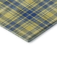thumbnail image 3 of Addison Rugs Mayfield Premium Machine Washable Transitional Plaid Yellow Rectangle Rug, 10' x 14', 3 of 6