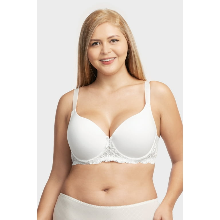 Sofra BR4237PLD - 44D Womens Full Coverage Bra - D Cup Style Intimate Sets,  Size 44D - Pack of 6