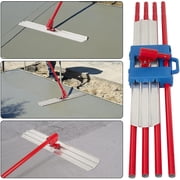 Magnesium Bull Float for Concrete, 48 x 8 Round-End Concrete Float with Adjustable Handle Bracket