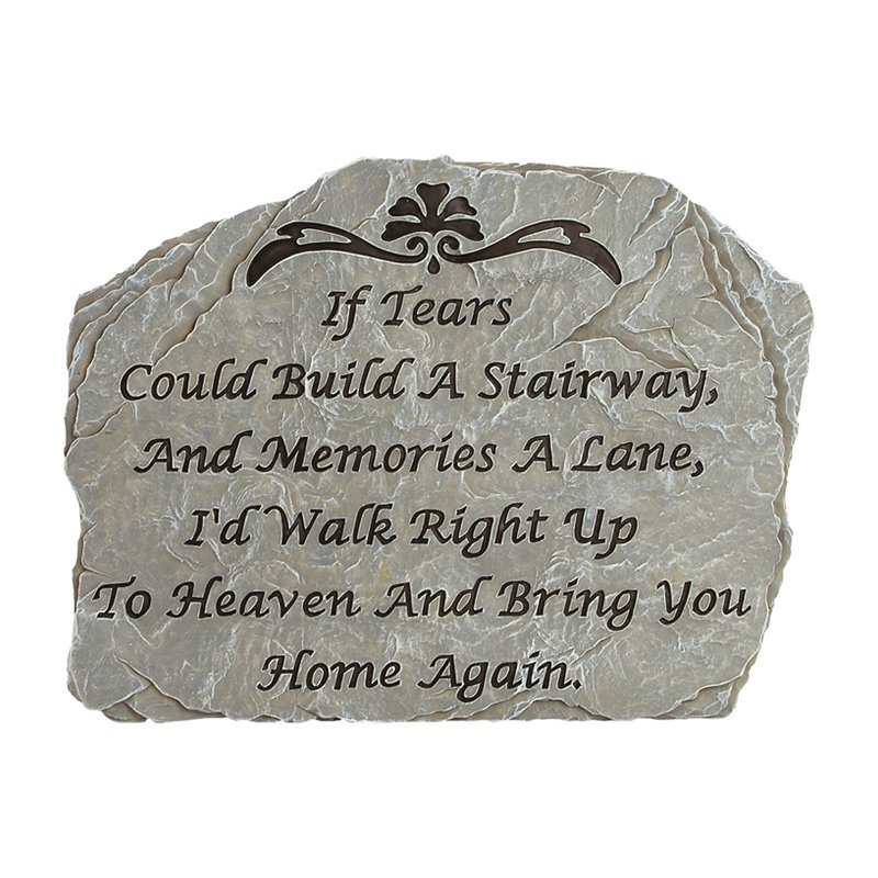 Carson Home Accents Tears Garden Stone by Carson Industries Inc