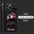 thumbnail image 3 of Marvel Spiderman Comics para iPhone 15 14 13 12 11 Pro Max 13 12 Mini 6 6S 7 8 Plus funda de teléfono cubierta de silicona líquida suave, 3 of 5