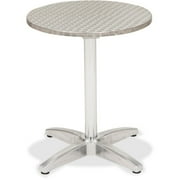 KFI Seating KFI 32in Round Stainless Steel X-basePedestal Table
