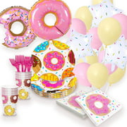 Angle View: Donut Party Supplies Decorations Balloons