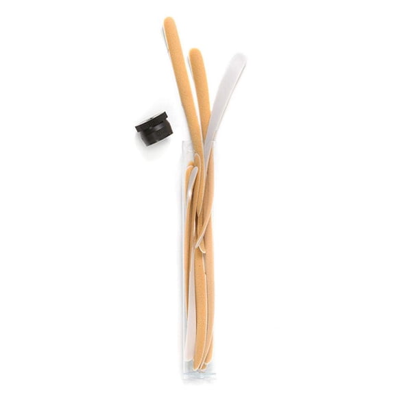Foot Petal Mens Strappy Strips Khaki