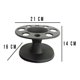 thumbnail image 5 of Base para 8 Cepillos Cabello Oval Negro 1169-00 Lobo Multimport 1169-00, 5 of 6