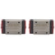 thumbnail image 1 of TICFOX 2 unids HGH15Ca Mini Linear Motion Guide Block Slider Rodamiento Bloques Deslizantes de Acero, 1 of 8