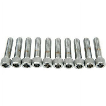 Drag Specialties DS-190552 Coarse-Thread Socket-Head Bolts - 3/8in.-16 x 3/4in.