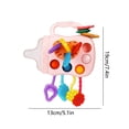 Toy With String Baby Pull String Sensory Toy, Infant Hand Training Montessori Activity ...