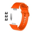 thumbnail image 1 of Silicone Band For huawei watch fit TIA-B19/B09 Smartwatch Wristband Belt huawei watch fit Orange, 1 of 5