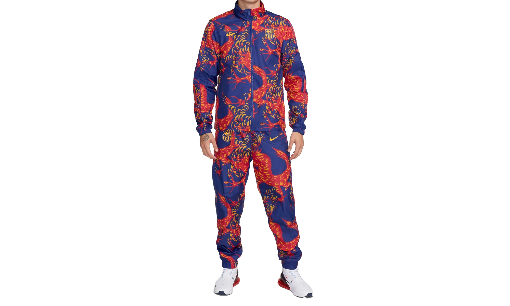 Nike FC Barcelona Men's Soccer Woven Tracksuit photo 1