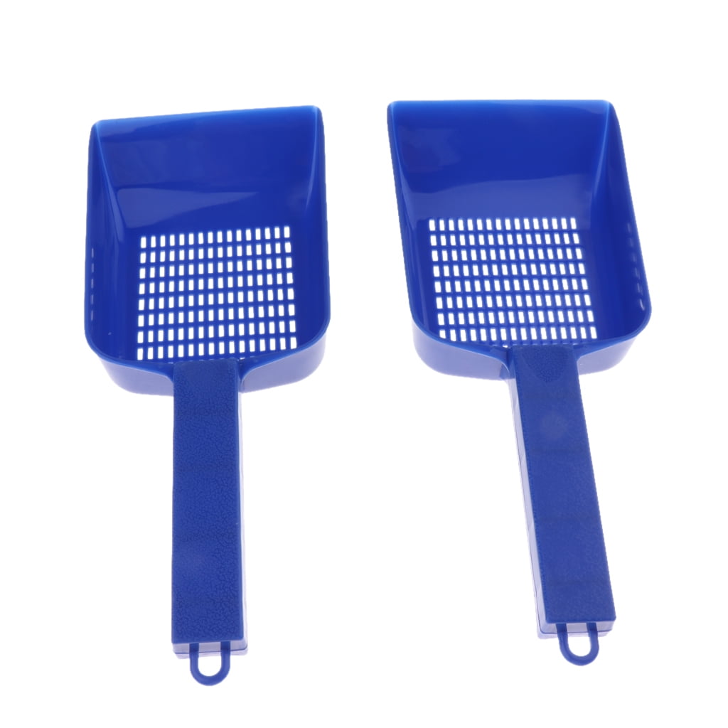 2 Pcs Aquarium Tank Gravel Strainer Shovel Sand Scraper Tool