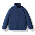 thumbnail image 1 of pstuiky Camisas de manga larga abrigadas para hombre, Camiseta de manga larga de polar para hombre, de color liso, con cuello alto para exteriores, informal, de manga larga y cuello alto para hombre., 1 of 3