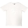 thumbnail image 1 of Foo Fighters - Camiseta Logotipo de Algodón para Adultos Unisex (Blanco), 1 of 2