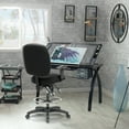 thumbnail image 3 of Studio Designs Winslow Professional Swivel Drafting Chair - Height, Tilt, and Arm Adjustable - Black, 3 of 19