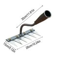 thumbnail image 5 of Fmbmuo Iron Weeding Rake 2.02025 5/6/7/8 Teeth Carbon Steel Garden Weeder RakesIron Rake For Yard And Garden Heavy-Duty Garden Hand Weeder Puller Tool, 5 of 5