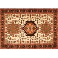 thumbnail image 1 of Ahgly Company Indoor Rectangle Persian Orange Traditional Area Rugs, 8' x 12', 1 of 1