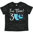 thumbnail image 3 of Inktastic 3rd Birthday Mermaid Party Girls Toddler T-Shirt, 3 of 5